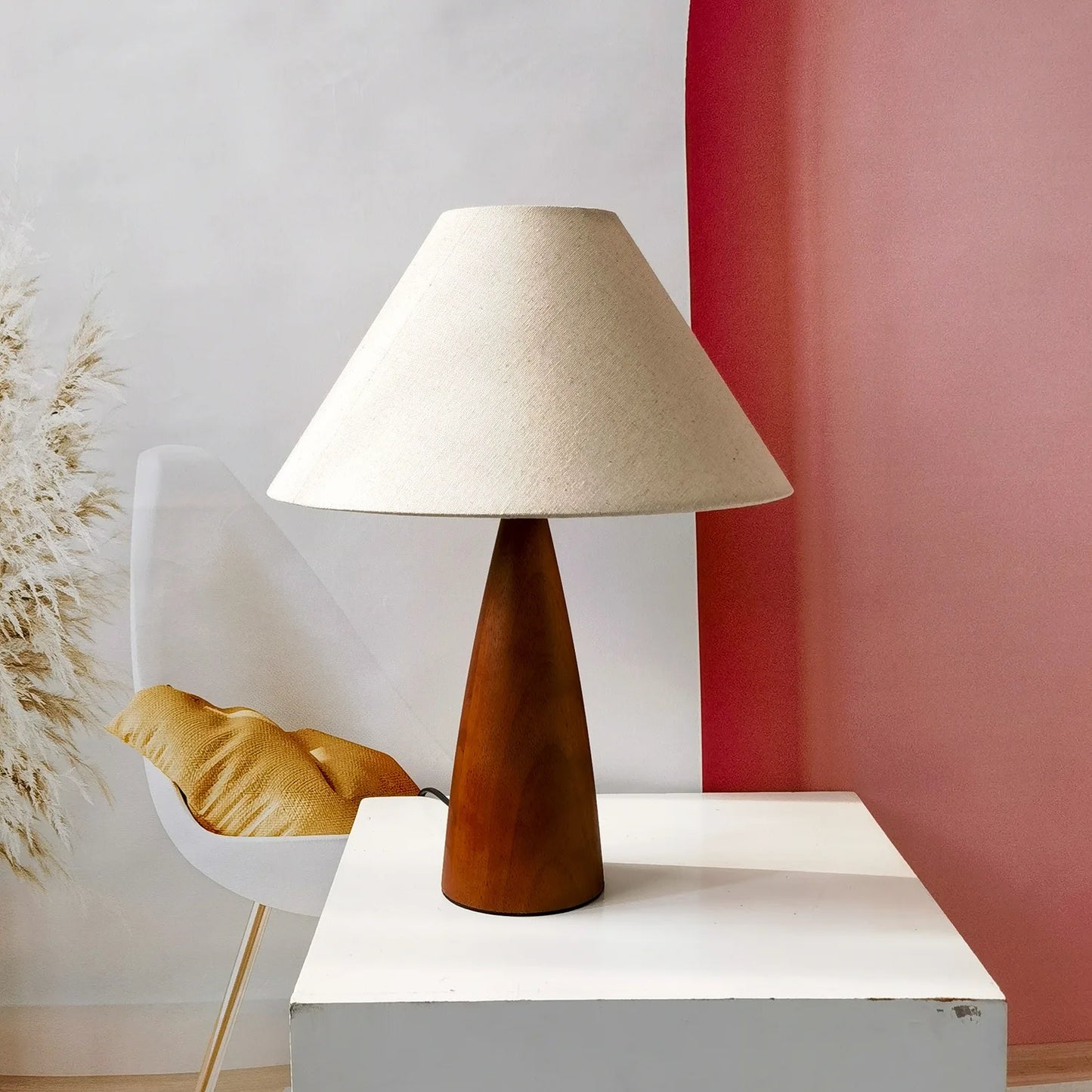 Yara Wood Table Lamp