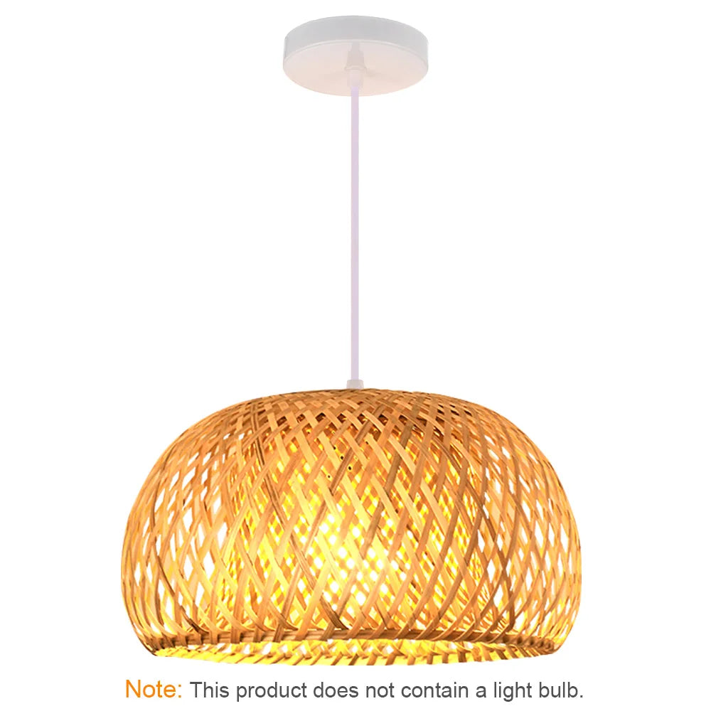 Wang Bamboo Weaved Hanging Light