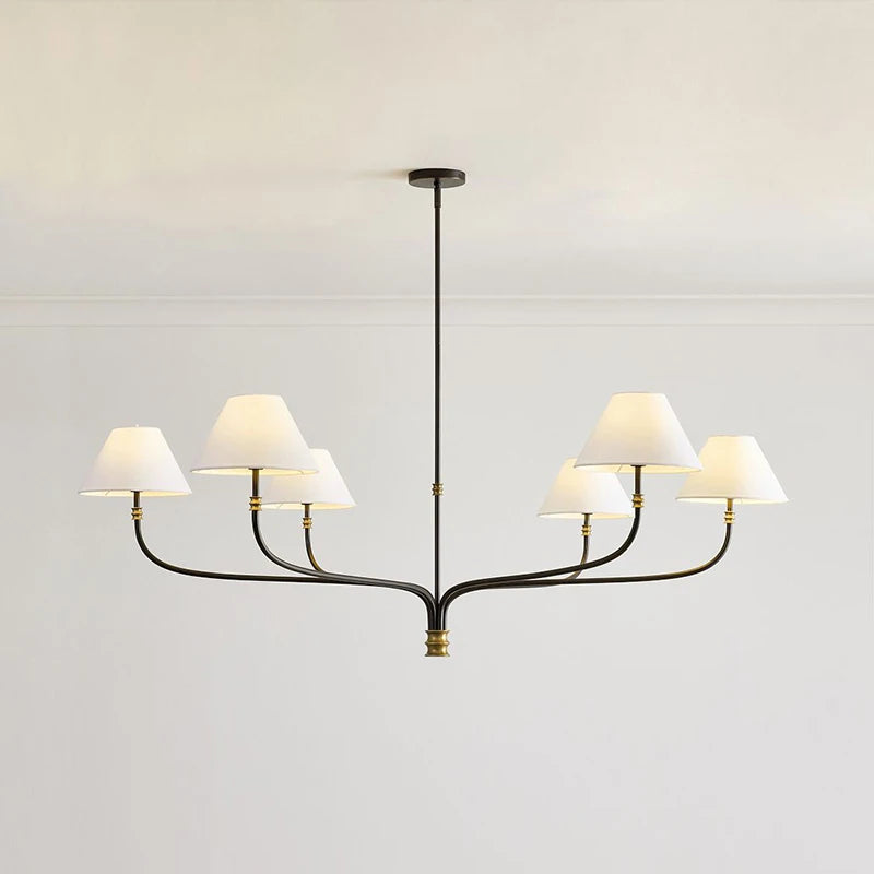 Rural Fabric Chandelier