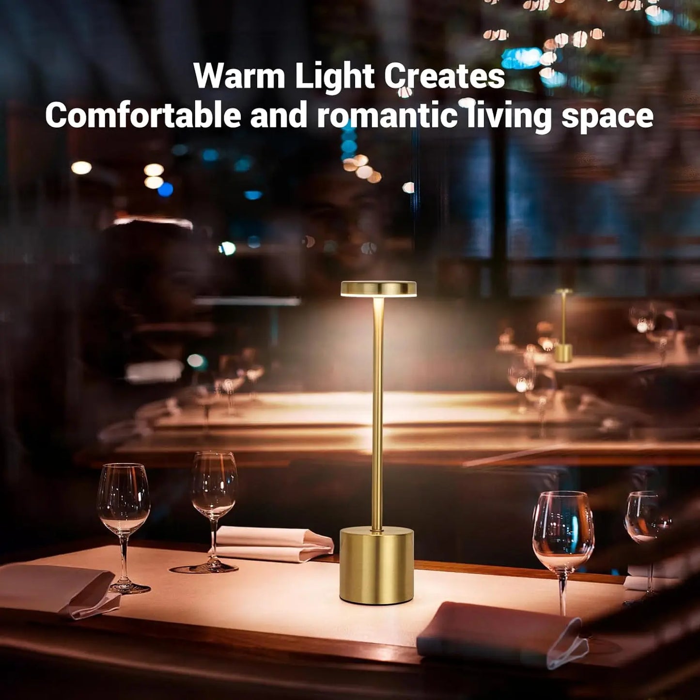 Creative Ambient Metal Table Lamp Light for Home