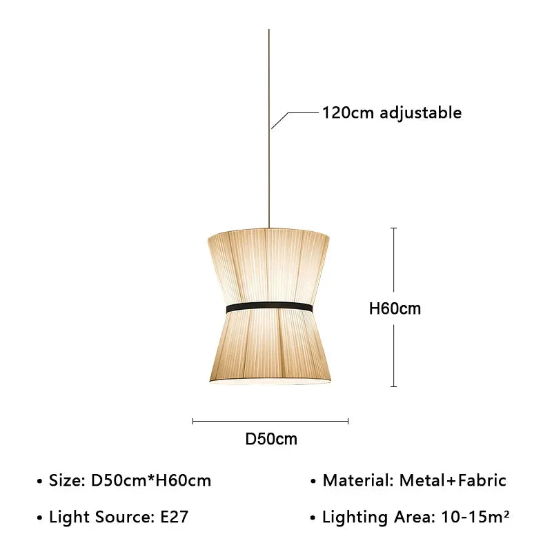 Lantern Cloth Pendant Lights
