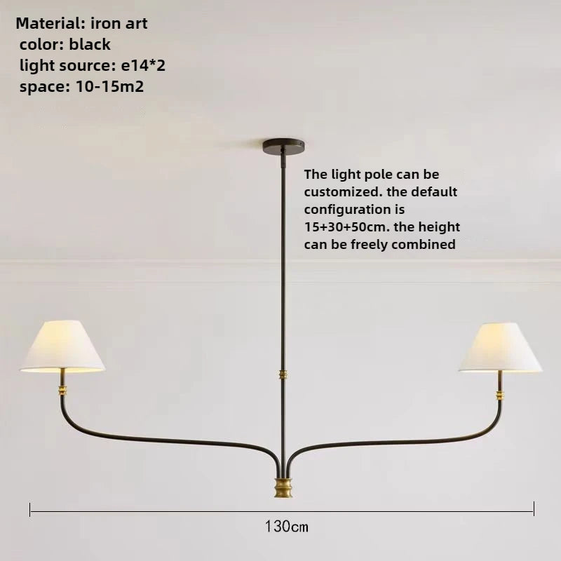 Rural Fabric Chandelier