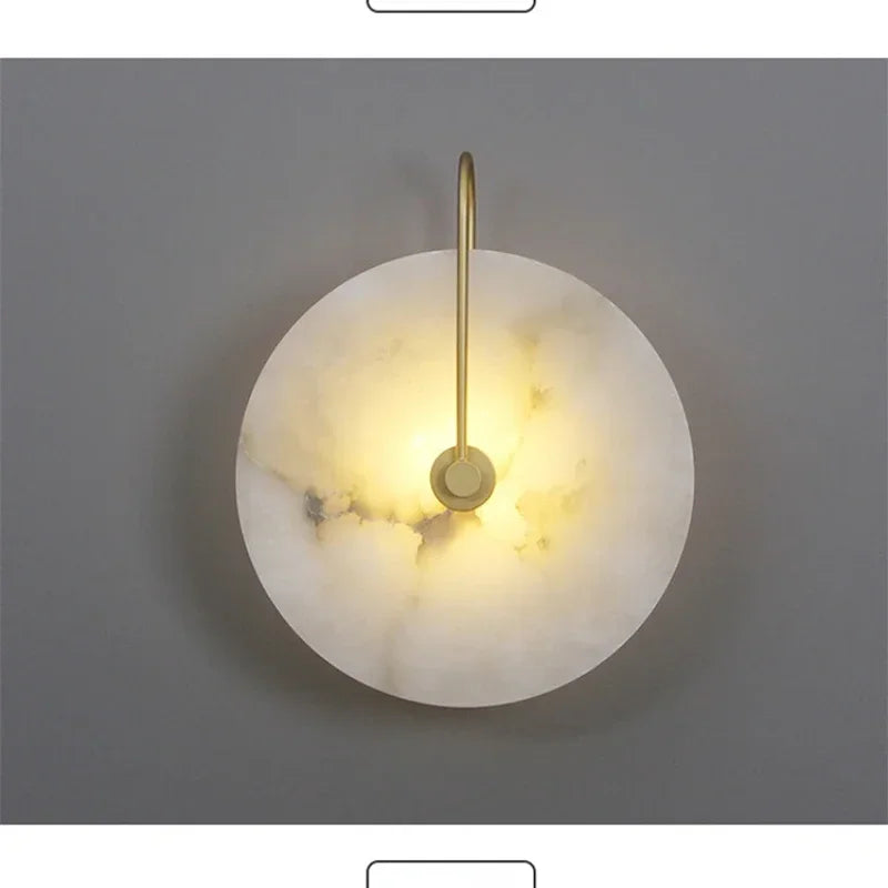 Marble Moon Sconce