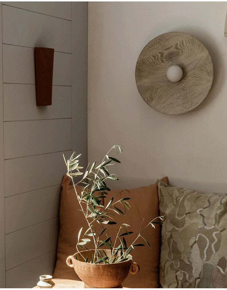 Asante Wood Light Fixture