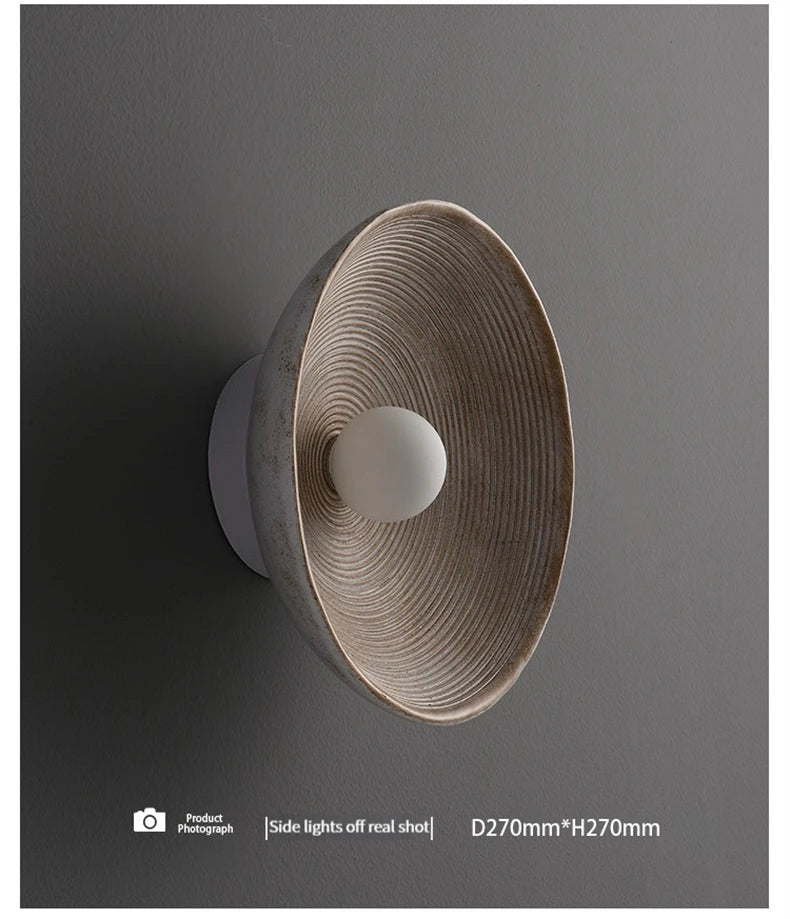 Asante Wood Light Fixture