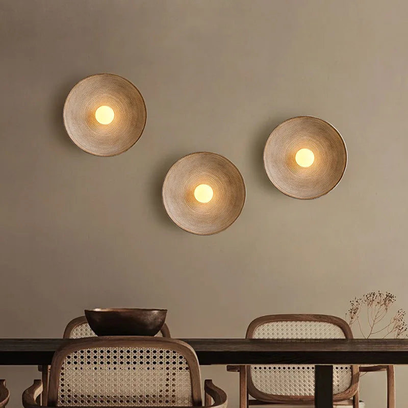 Asante Wood Light Fixture
