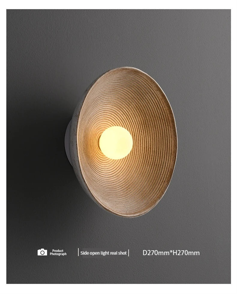 Asante Wood Light Fixture