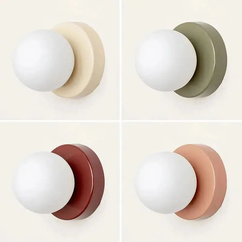 Malia Orbit Glass Sconce