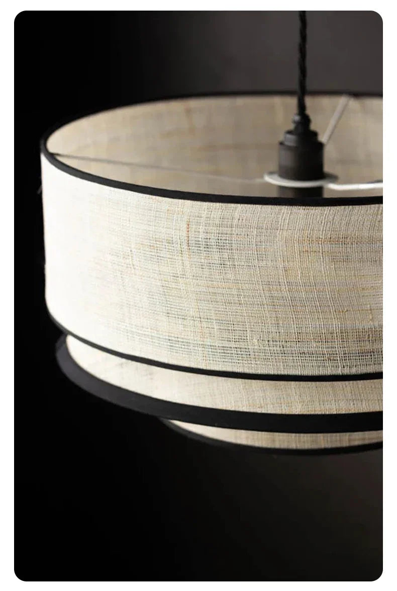 Hand Knited Fabric Pendant Chandelier