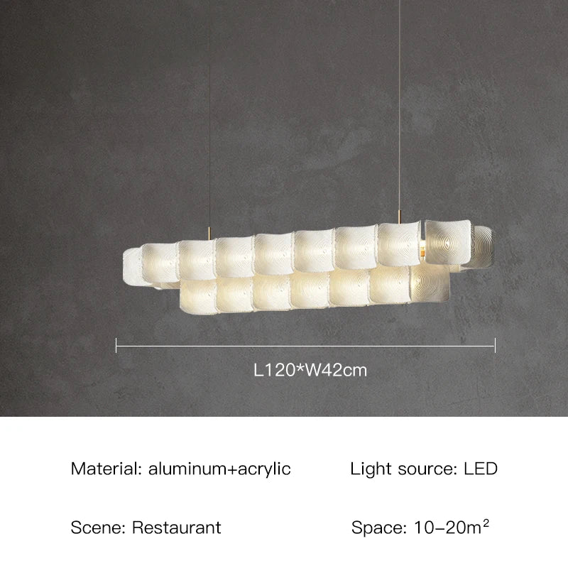 Sophia Acrylic Chandelier Light Fixture