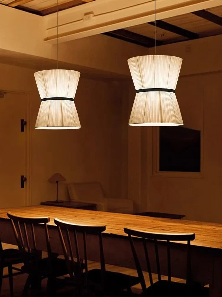 Lantern Cloth Pendant Lights