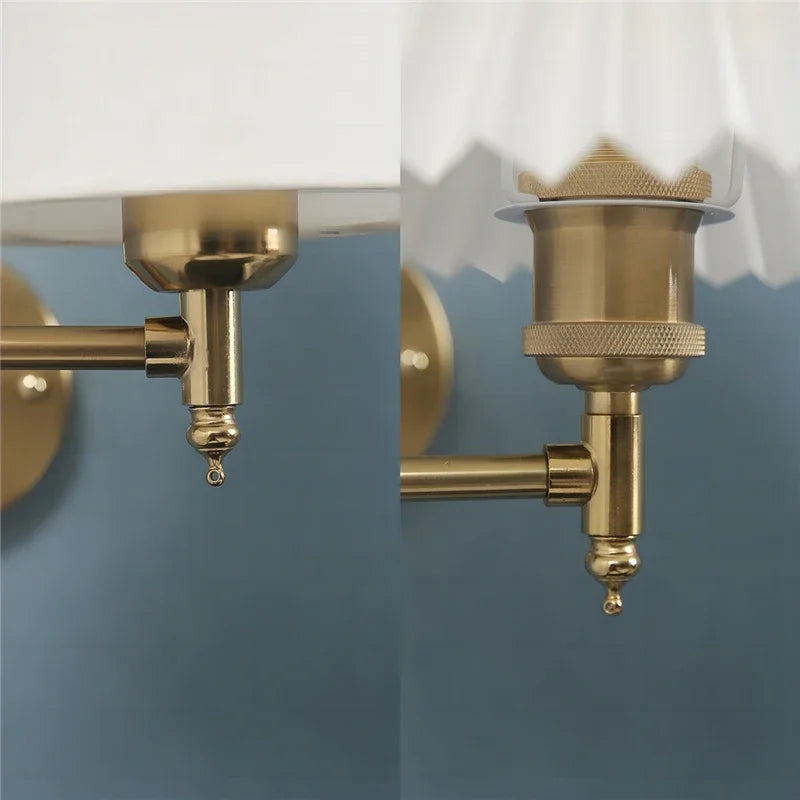 Rocker Arm LED Wall Light Fixture