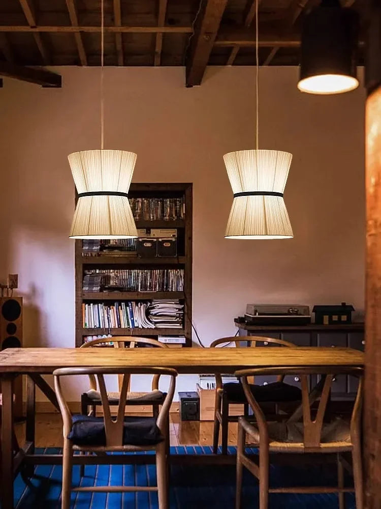 Lantern Cloth Pendant Lights