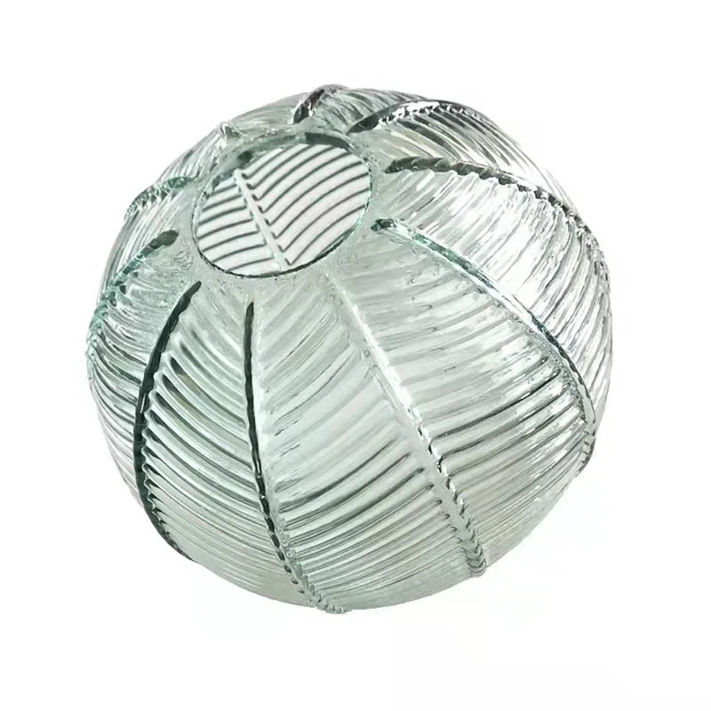 Green Leaf Glass Pendant Light