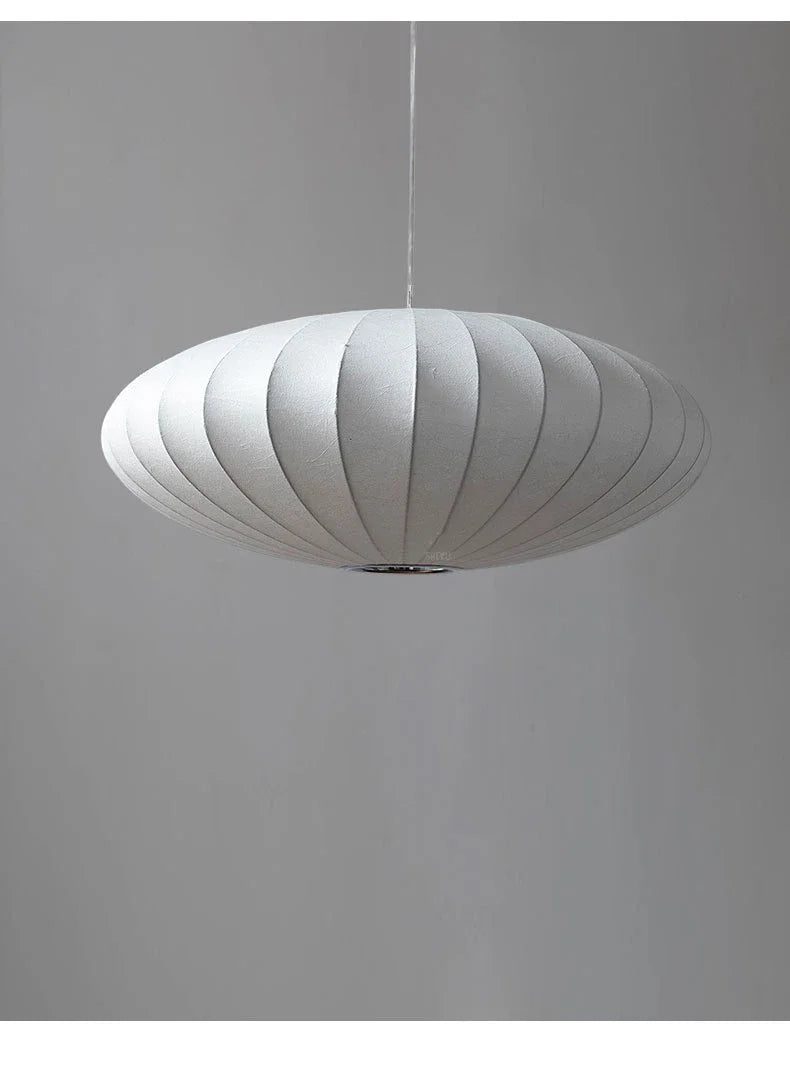 Maren Silk Lantern Pendant Light