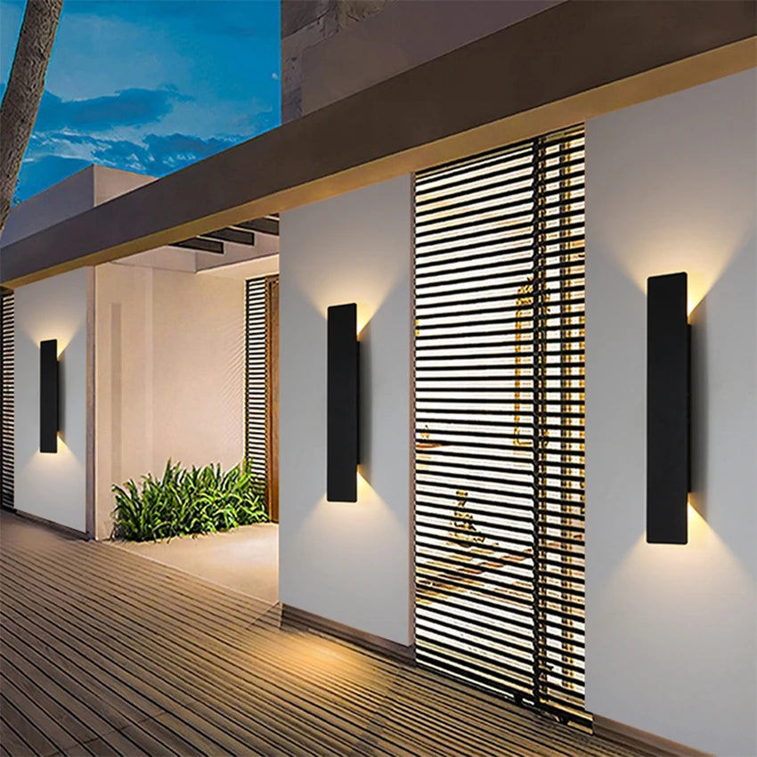 Luminous Outdoor Waterproof Wall Light
