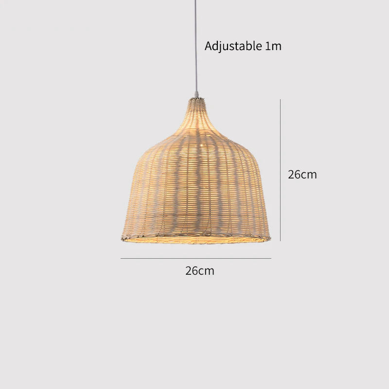 Wang Bamboo Weaved Hanging Light
