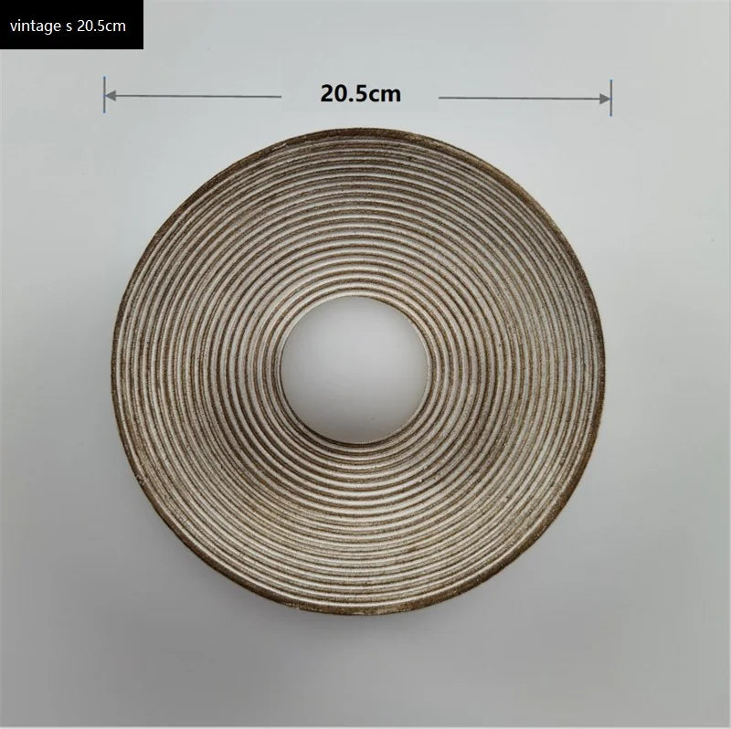 Asante Wood Light Fixture
