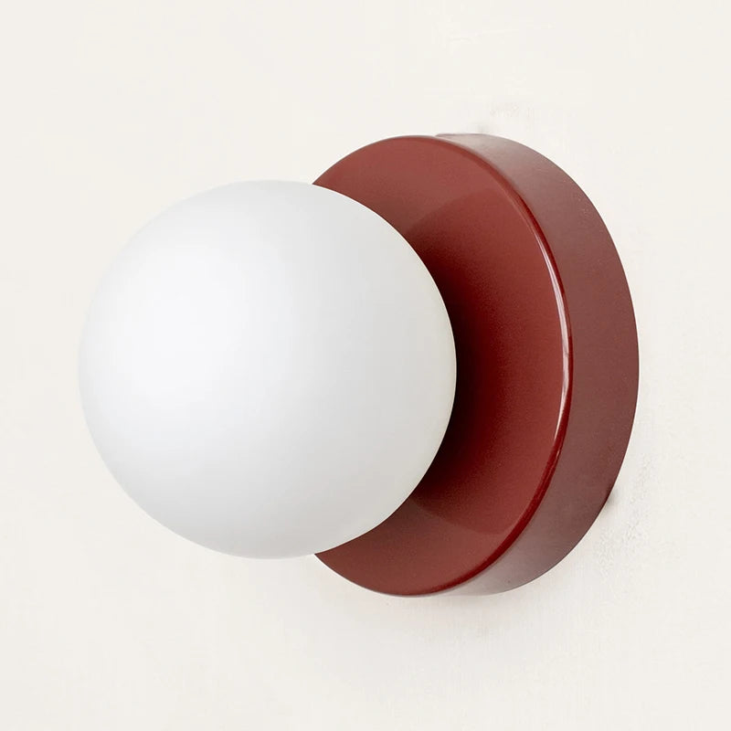 Malia Orbit Glass Sconce
