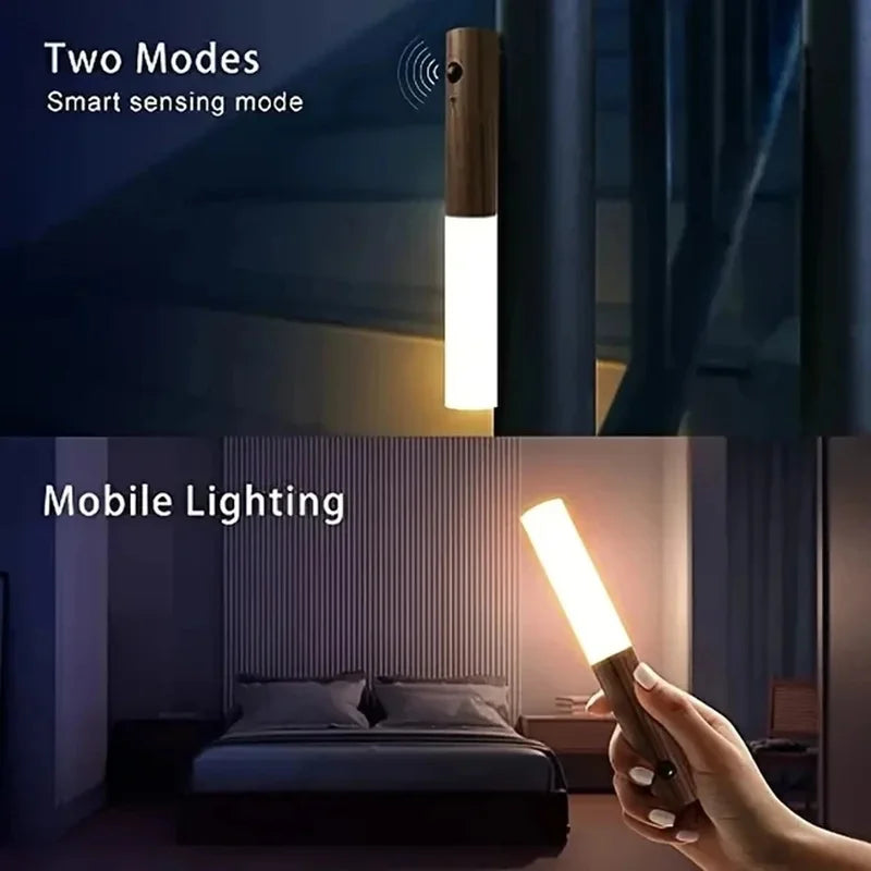 Intelligent LED Rechargeable Wall Light