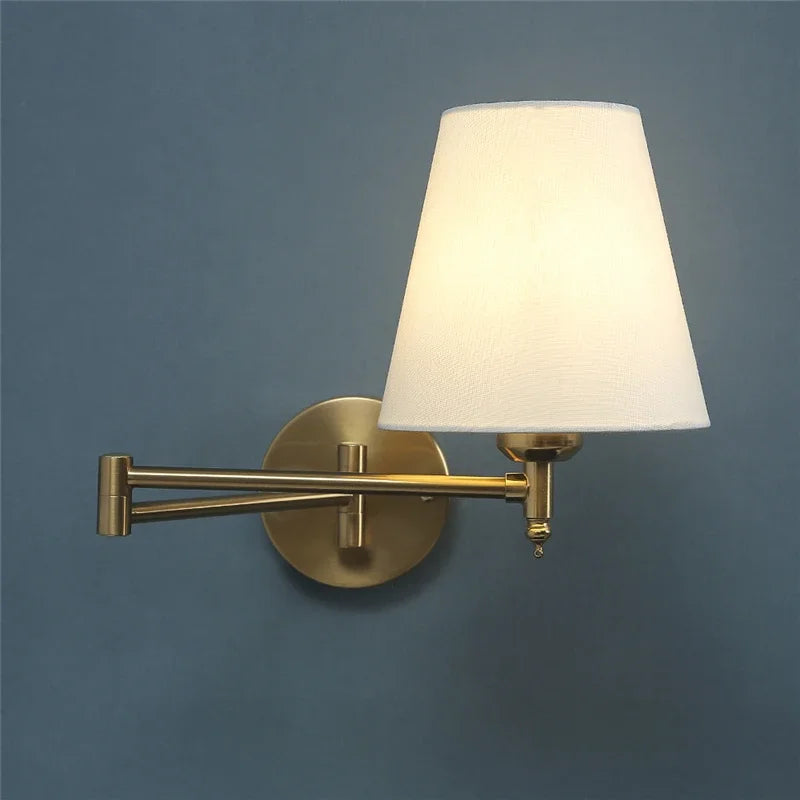 Rocker Arm LED Wall Light Fixture