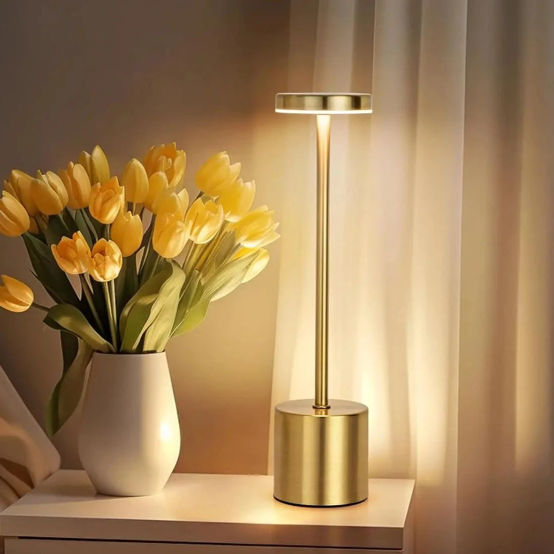 Creative Ambient Metal Table Lamp Light for Home