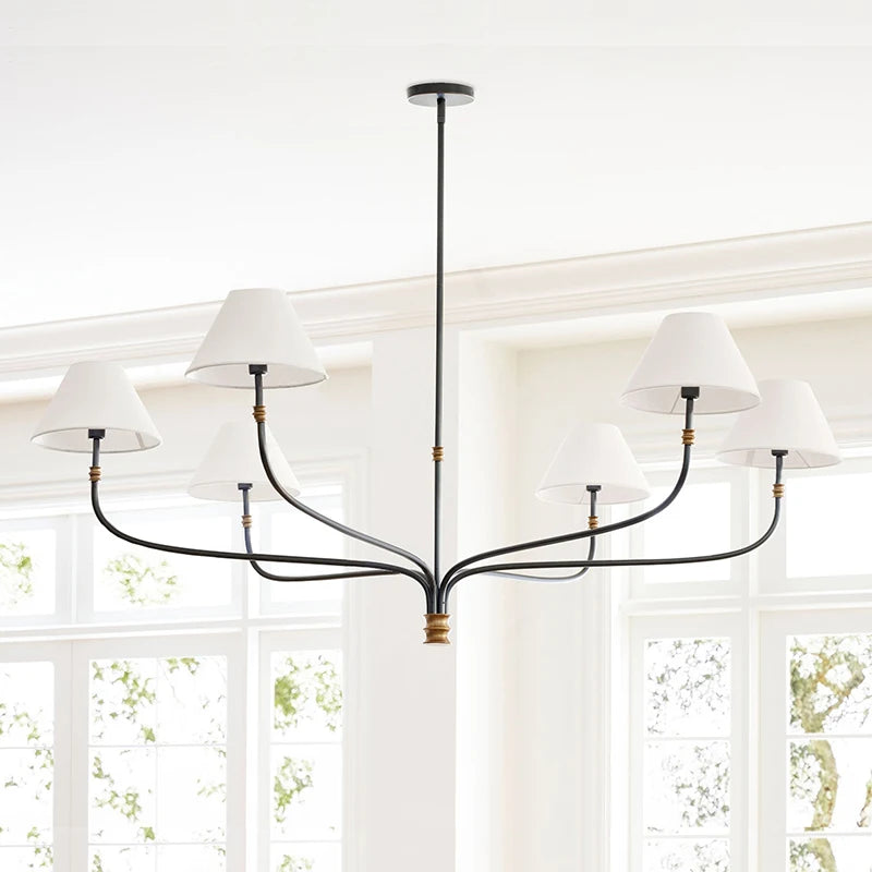 Rural Fabric Chandelier