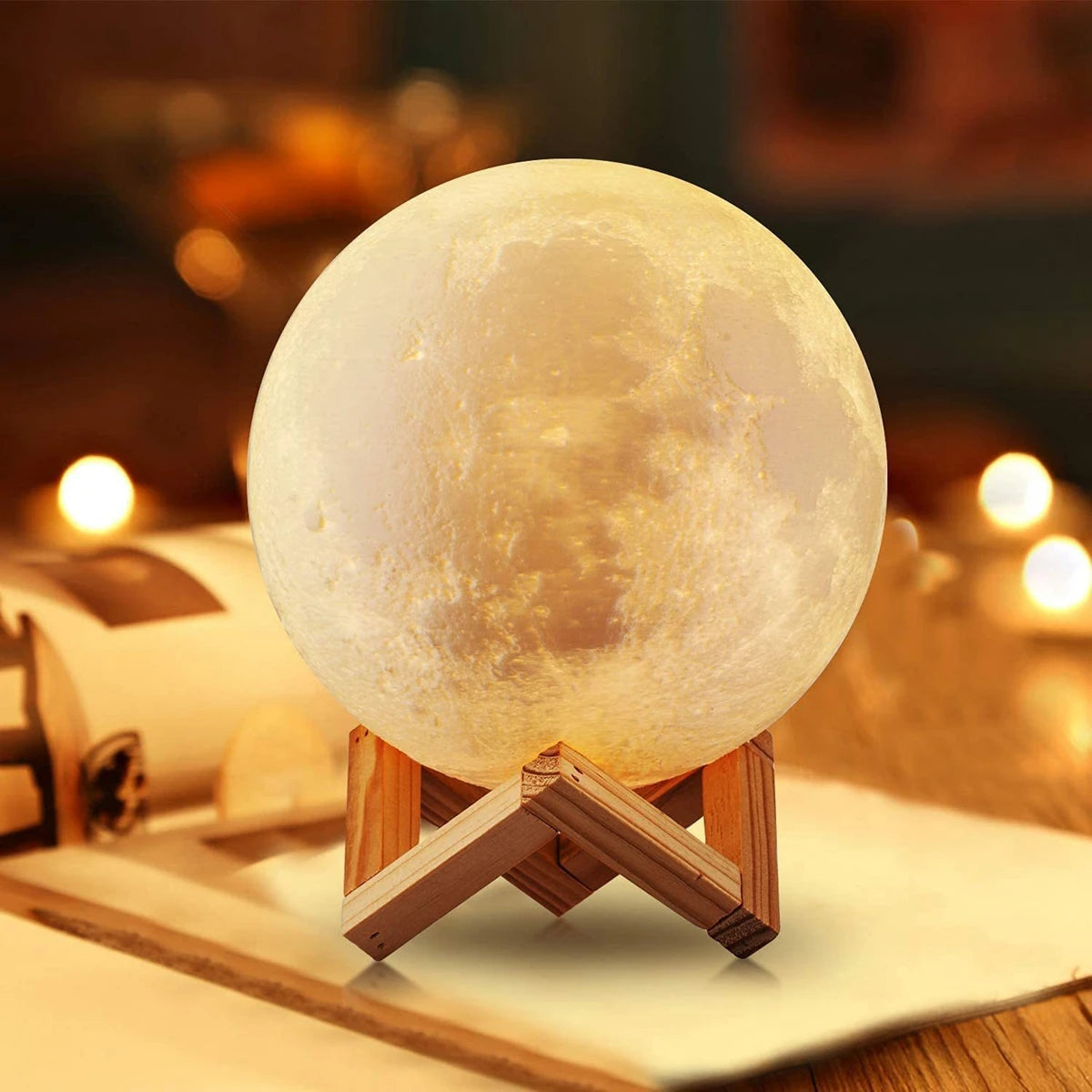 Moon LED Night Light With Stand