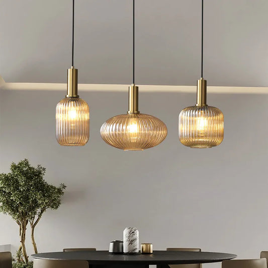 Creative Retro Glass Pendant Lights