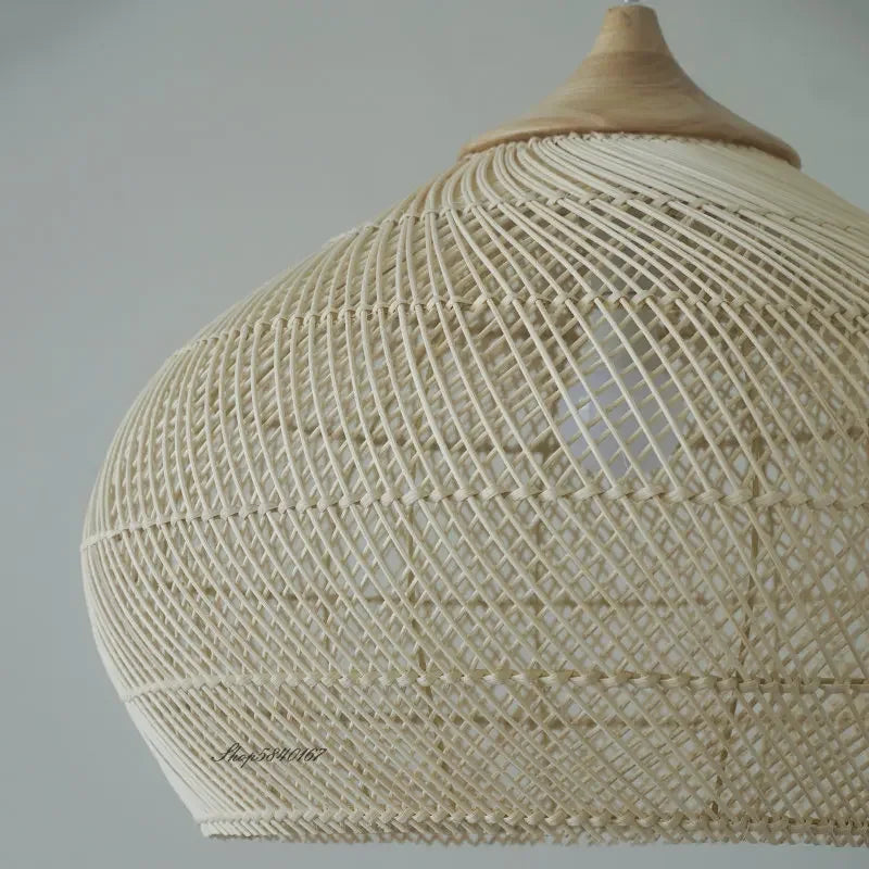 Yin Rattan Pendant Light