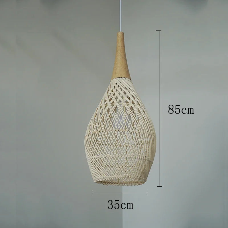 Yin Rattan Pendant Light