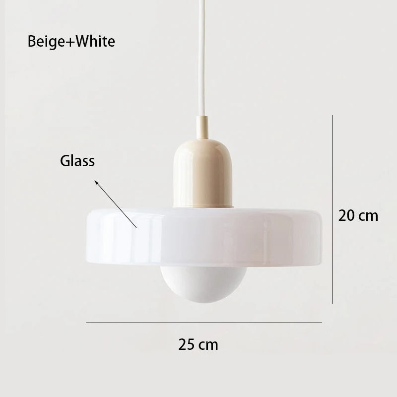 Retro Glass Pendant Light