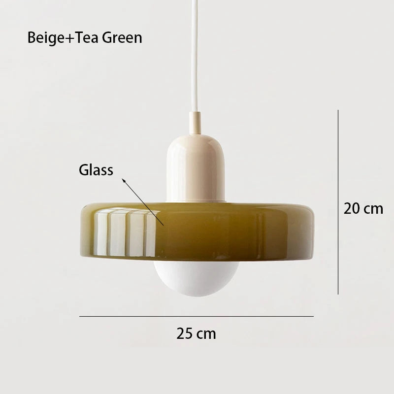 Retro Glass Pendant Light