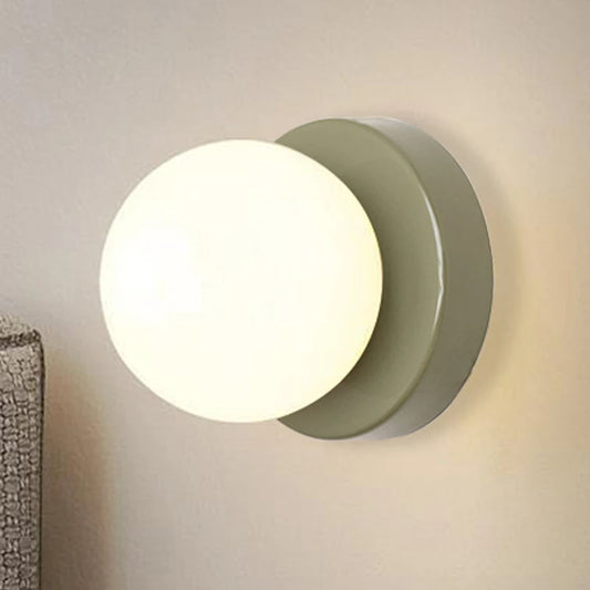 Malia Orbit Glass Sconce