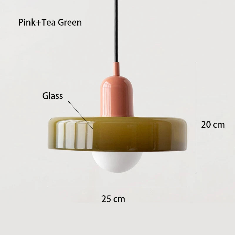 Retro Glass Pendant Light