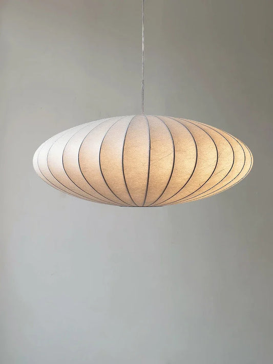 Maren Silk Lantern Pendant Light