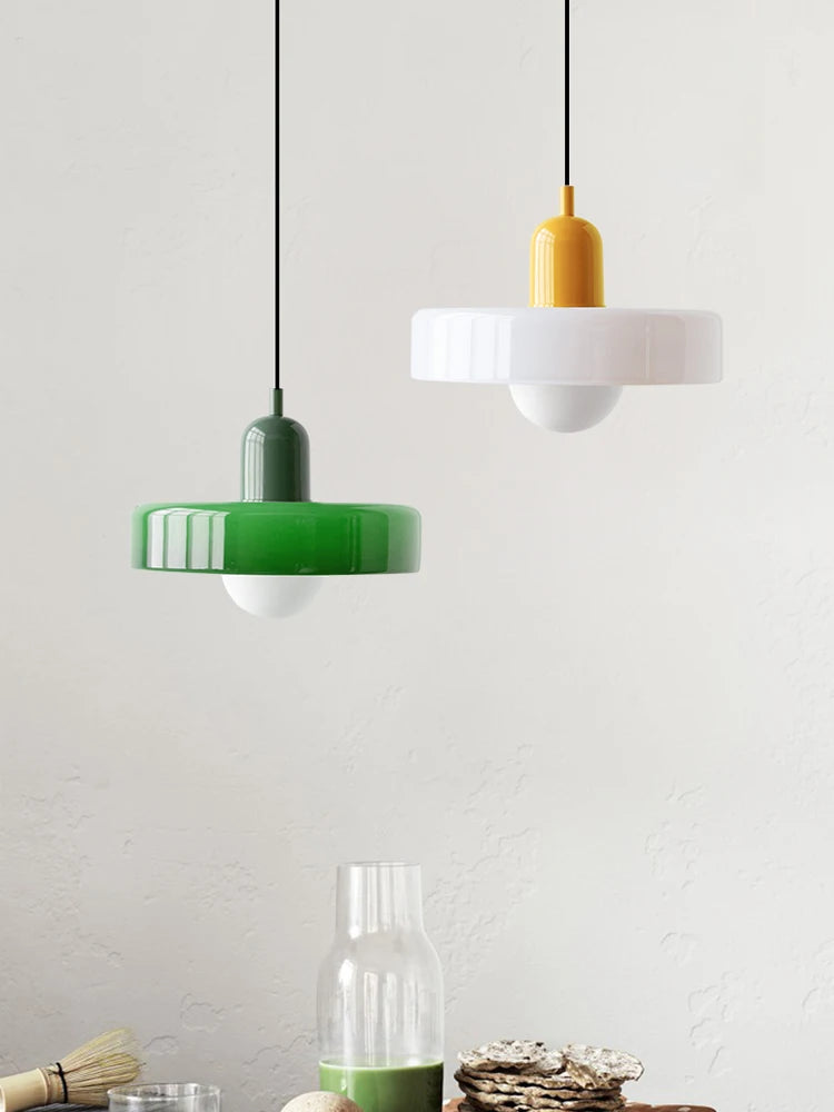 Retro Glass Pendant Light