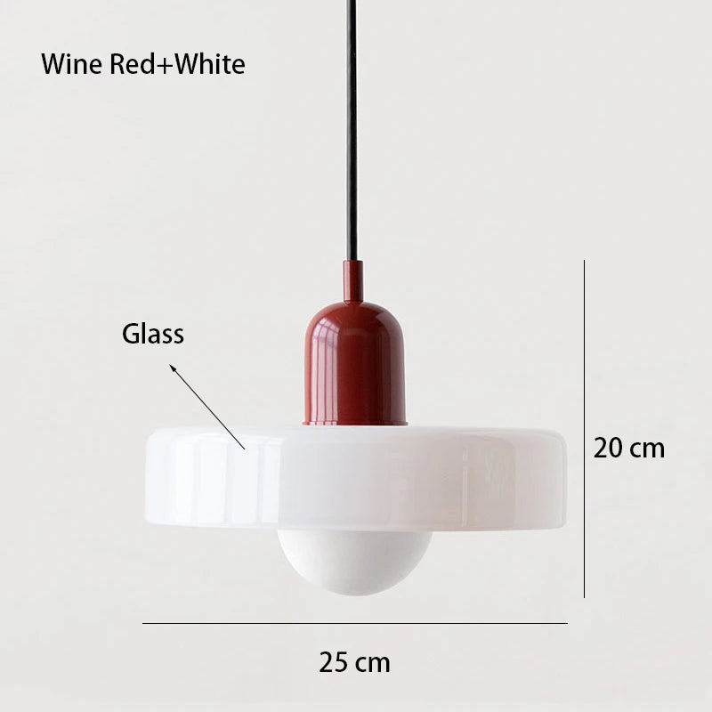 Retro Glass Pendant Light