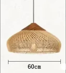 Yin Rattan Pendant Light