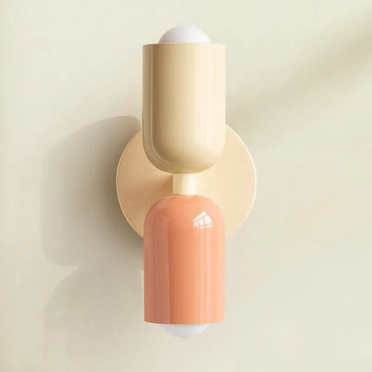 Minimalist Double Head Wall Light