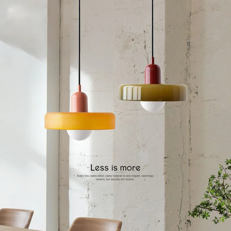 Retro Glass Pendant Light