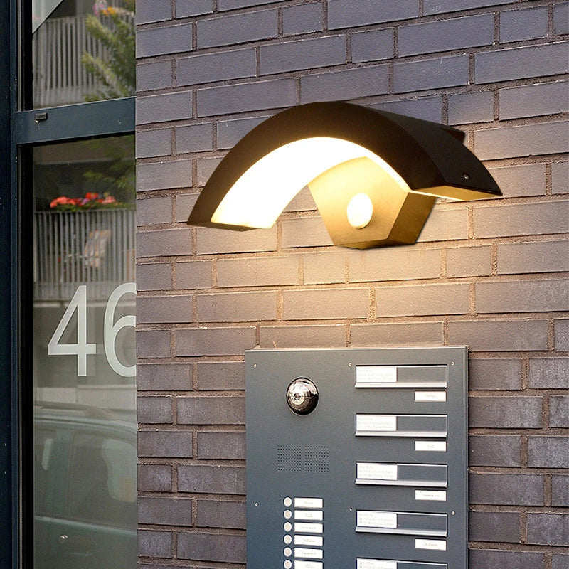 Outdoor Radar Motion Sensor  Wall Light