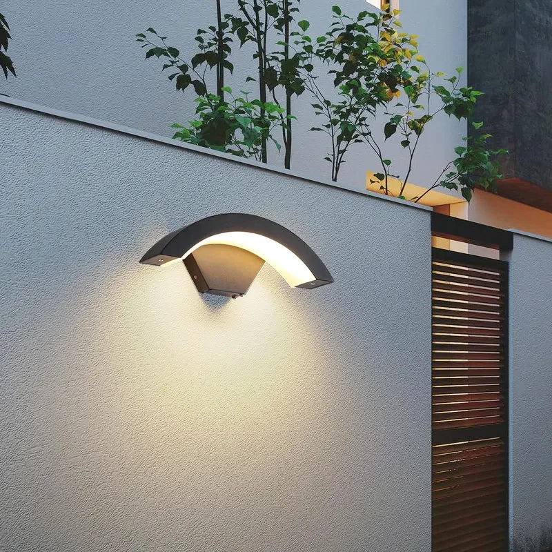 Outdoor Radar Motion Sensor  Wall Light