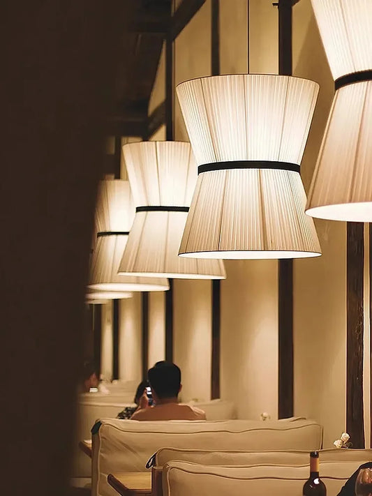 Lantern Cloth Pendant Lights