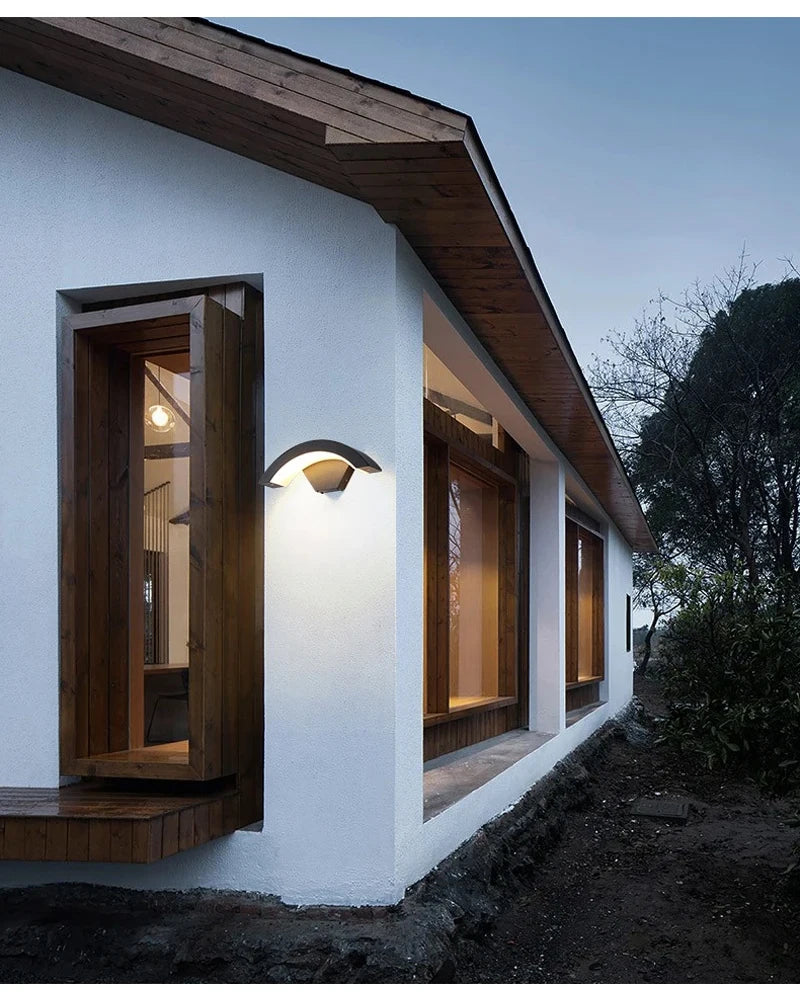 Outdoor Radar Motion Sensor  Wall Light