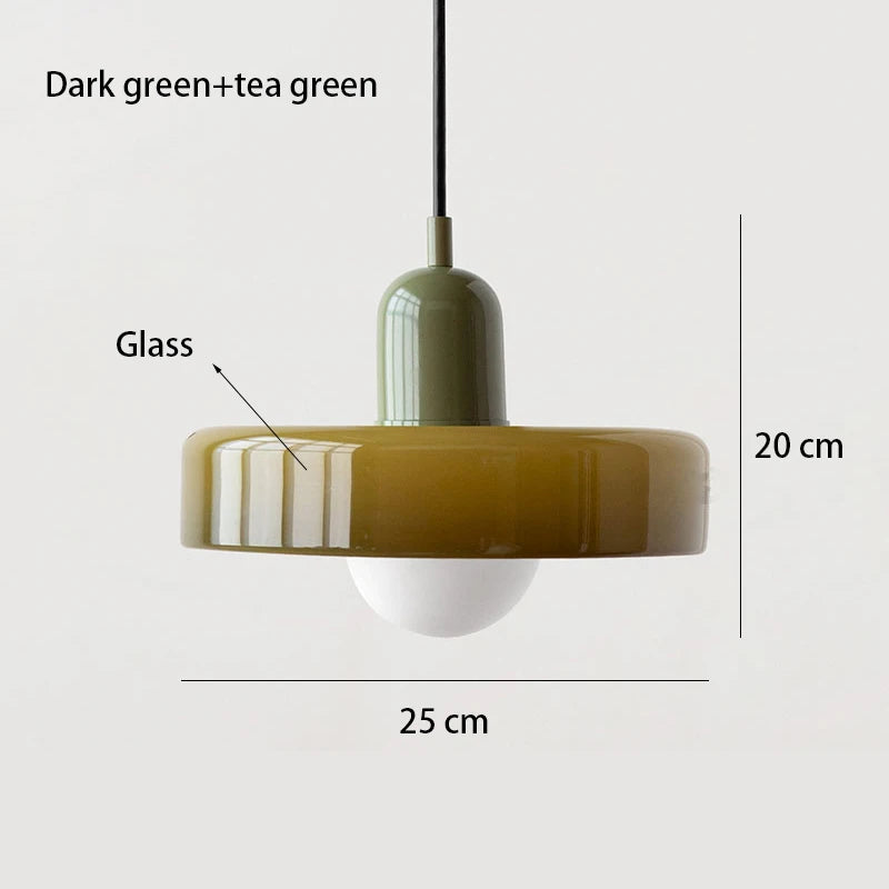 Retro Glass Pendant Light