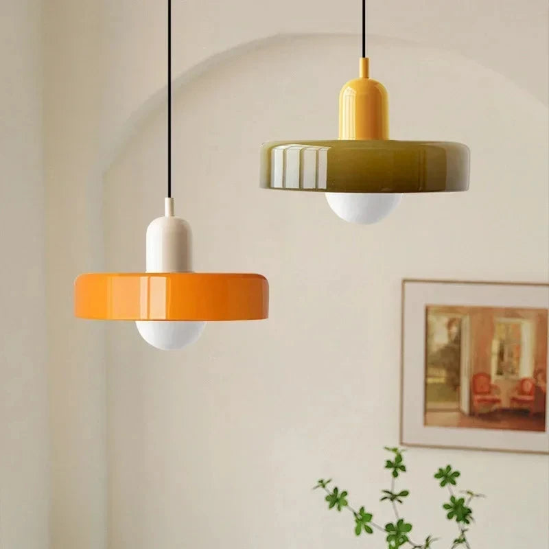 Retro Glass Pendant Light