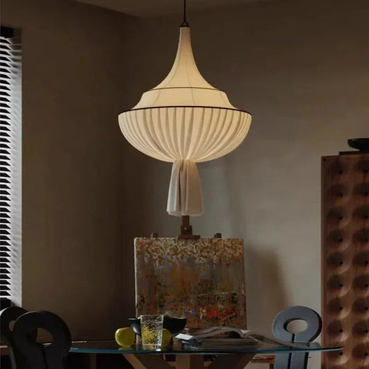 Classic Retro Cloth Pendant Light