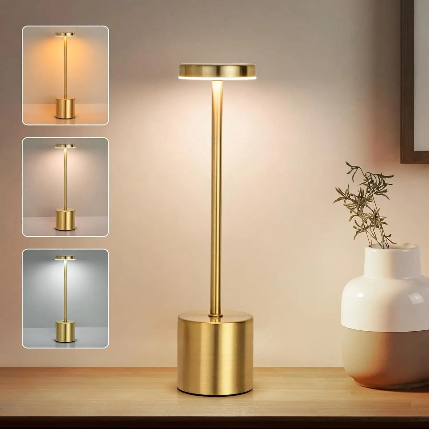 Creative Ambient Metal Table Lamp Light for Home