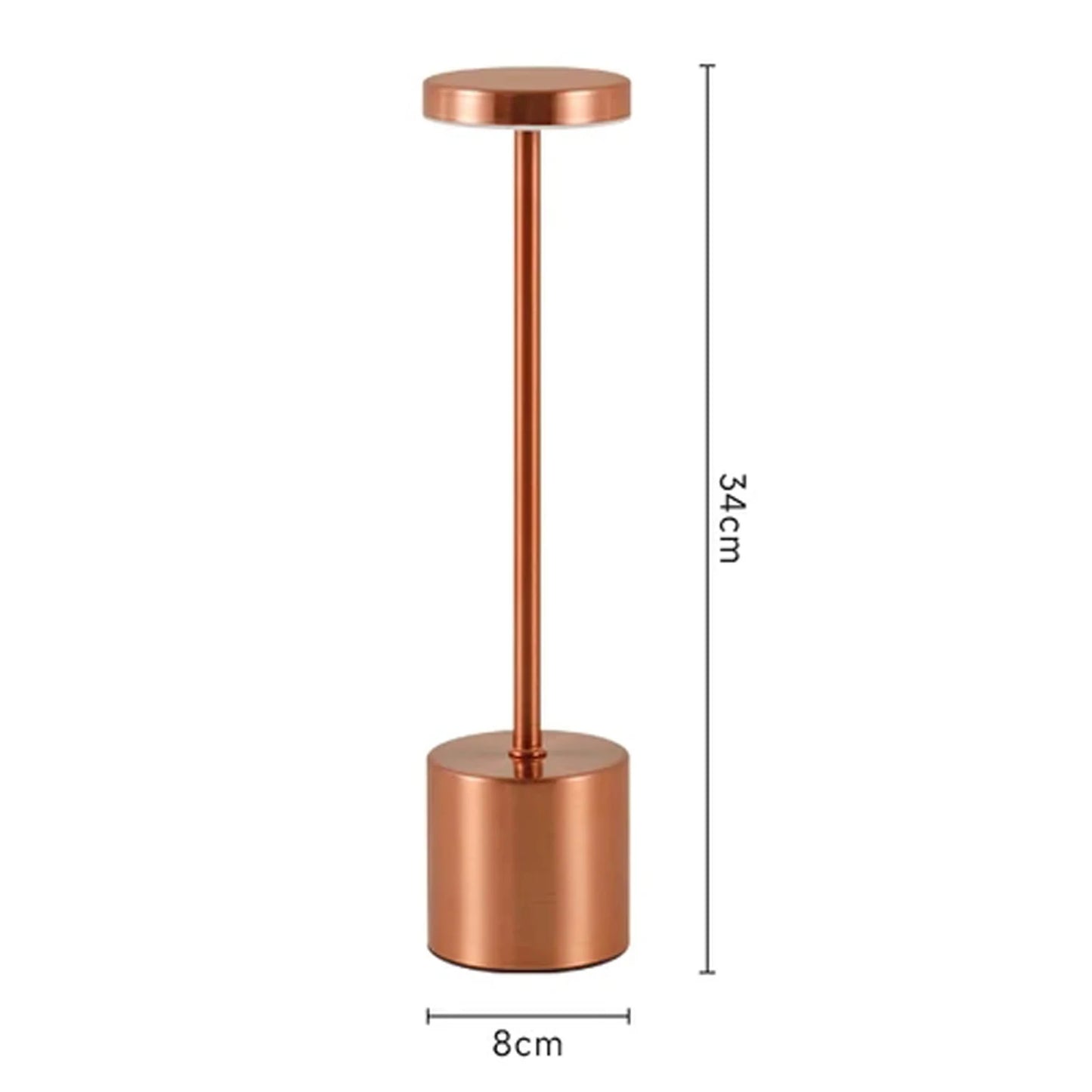 Creative Ambient Metal Table Lamp Light for Home